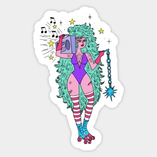 Roller Queen Sticker